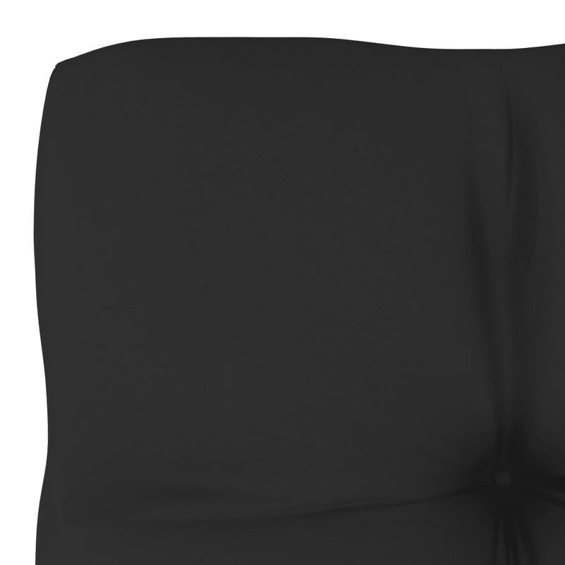 Pallet Sofa Cushion Black 22.8"x22.8"x4"