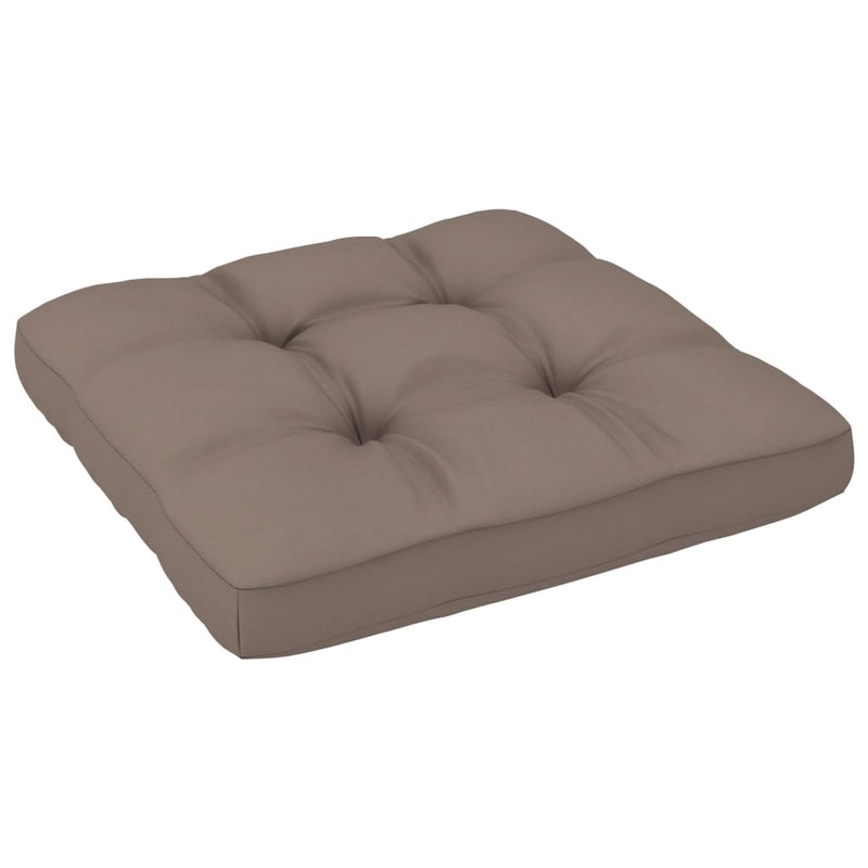 Pallet Sofa Cushion Taupe 22.8"x22.8"x4"