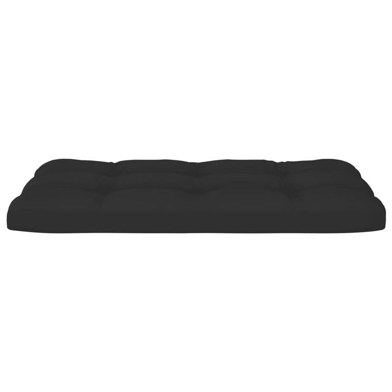 Pallet Sofa Cushions 2 pcs Black