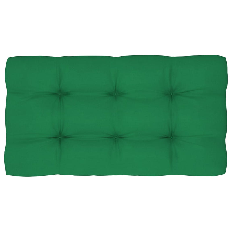 Pallet Sofa Cushions 3 pcs Green