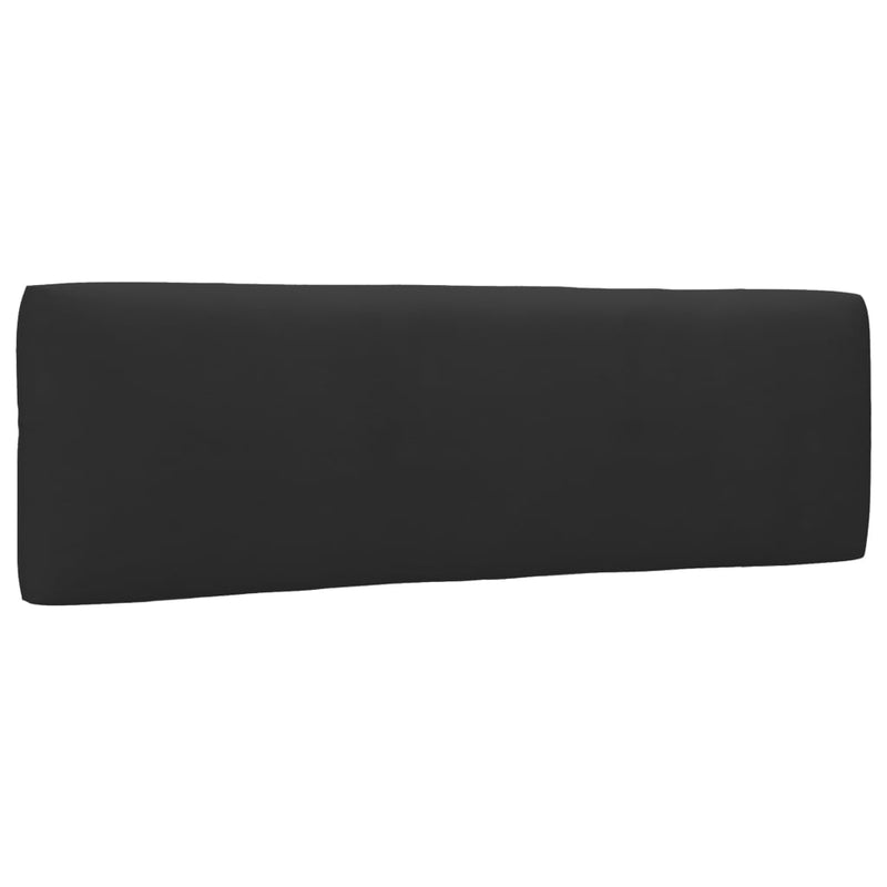 Pallet Sofa Cushions 3 pcs Black