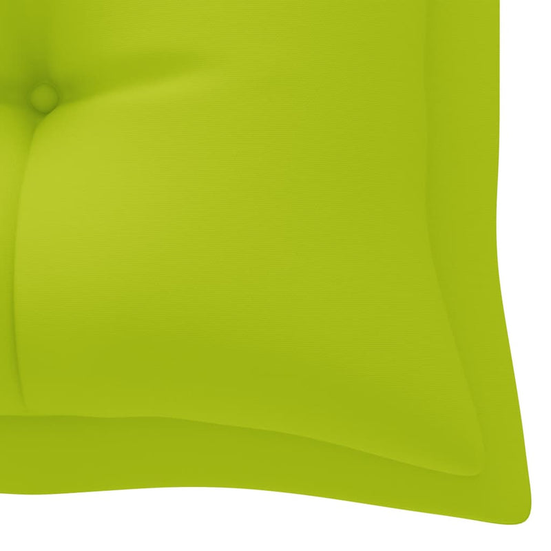 Garden Bench Cushion Bright Green 70.9"x19.7"x2.8" Fabric