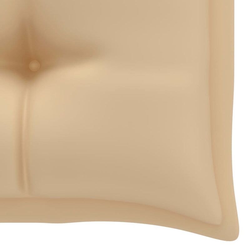 Cushion for Swing Chair Beige 39.4" Fabric