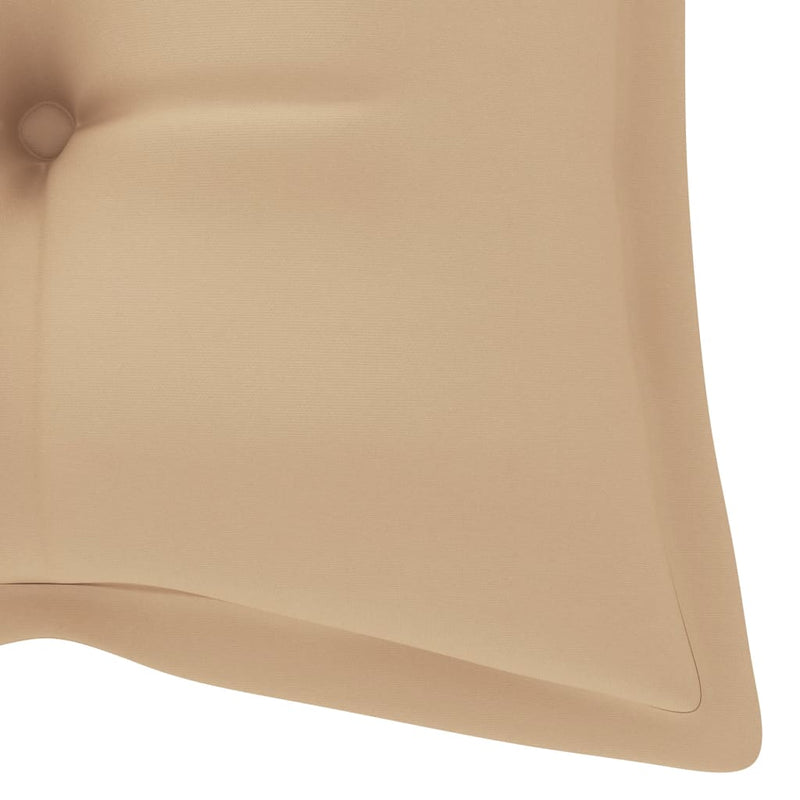 Cushion for Swing Chair Beige 47.2" Fabric