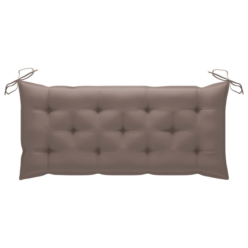 Cushion for Swing Chair Taupe 47.2" Fabric