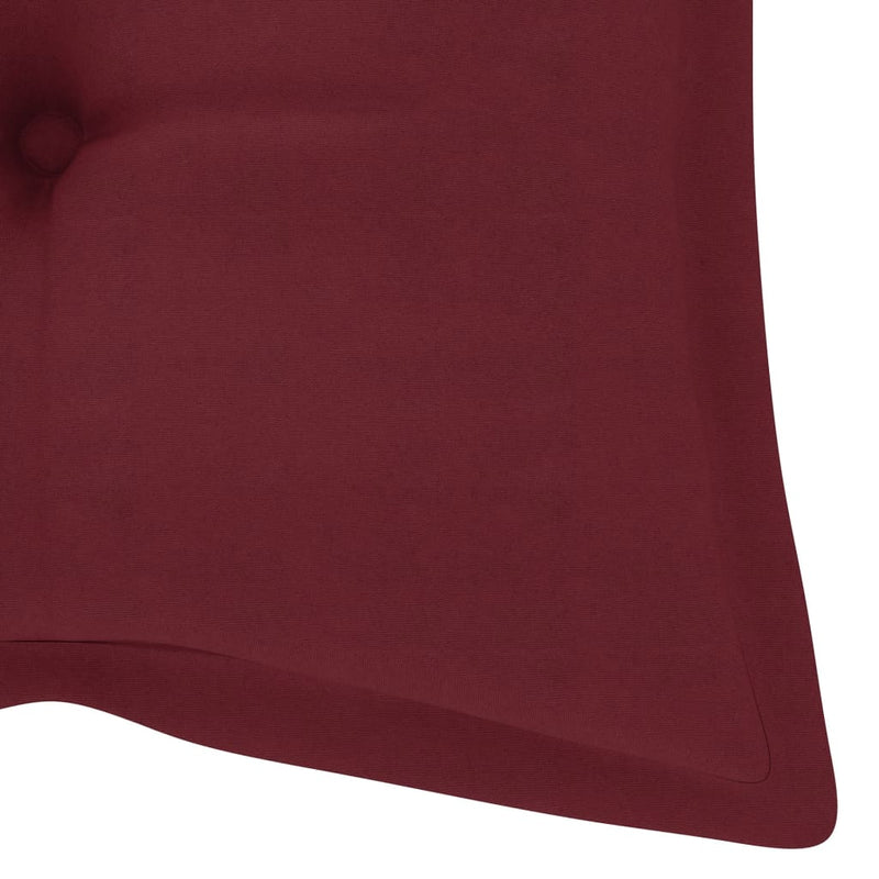 Cushion for Swing Chair Wine Red 47.2 Fabric"