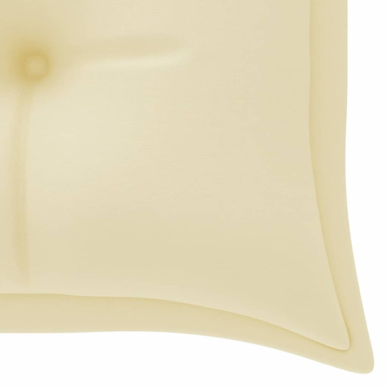 Cushion for Swing Chair Cream White 59.1" Fabric