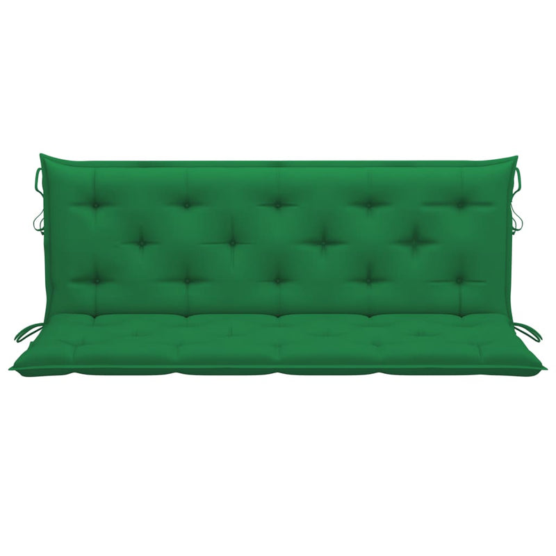 Cushion for Swing Chair Green 59.1" Fabric