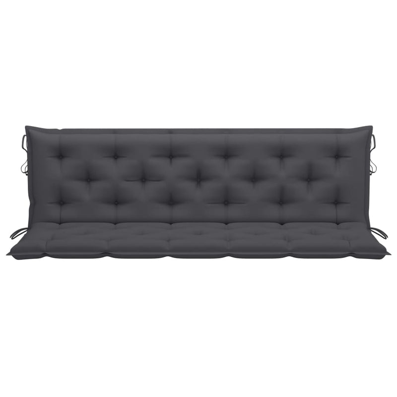 Cushion for Swing Chair Anthracite 70.9" Fabric