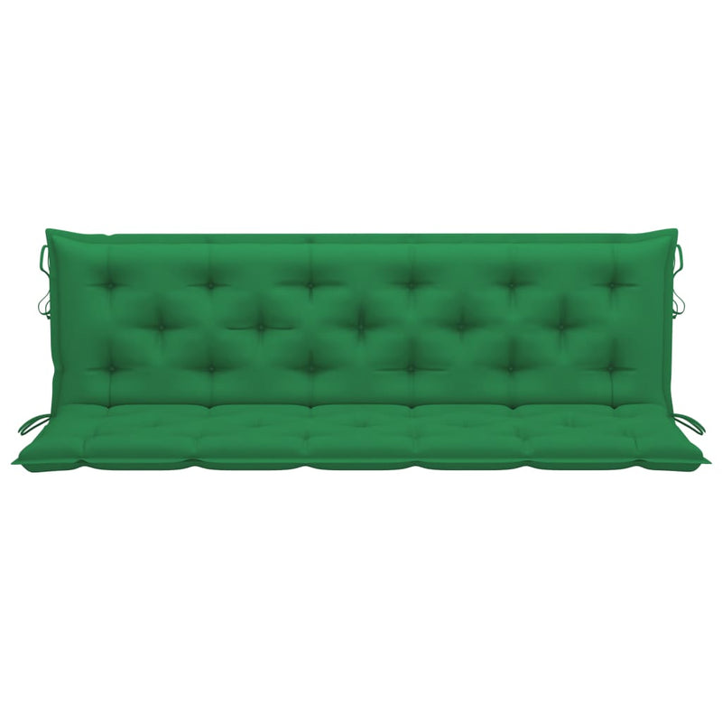 Cushion for Swing Chair Green 70.9" Fabric