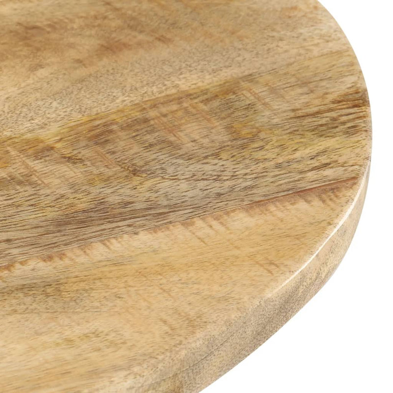 Side Table 18.9"x18.9"x22" Solid Mango Wood