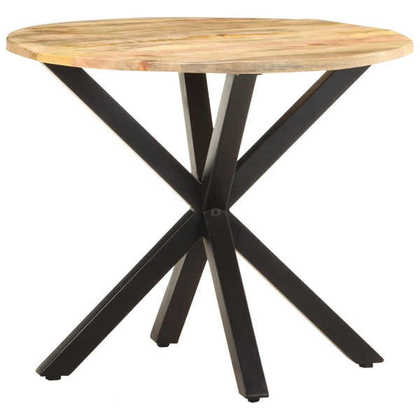 Side Table 26.8"x26.8"x22" Solid Mango Wood