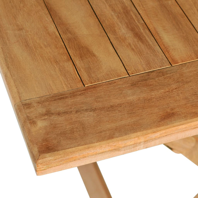 7 Piece Patio Dining Set Solid Teak Wood