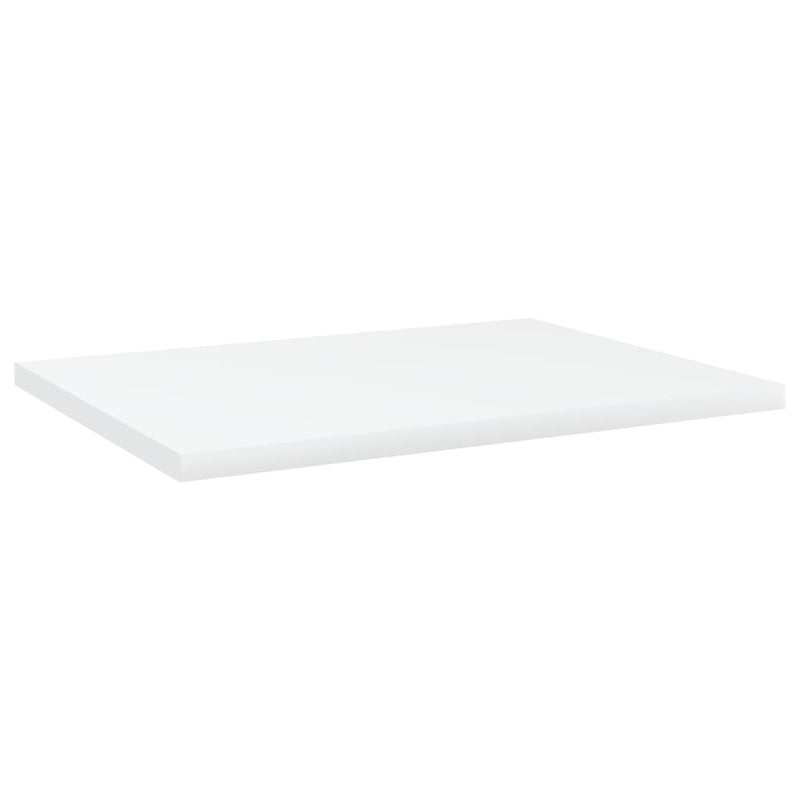 Bookshelf Boards 8 pcs White 15.7"x11.8"x0.6" Chipboard
