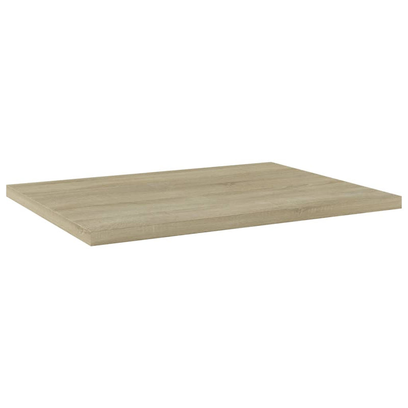 Bookshelf Boards 8 pcs Sonoma Oak 15.7"x11.8"x0.6" Chipboard