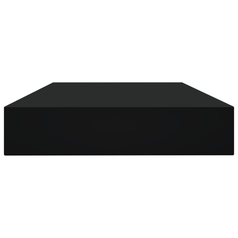 Bookshelf Boards 8 pcs Black 39.4"x3.9"x0.6" Chipboard