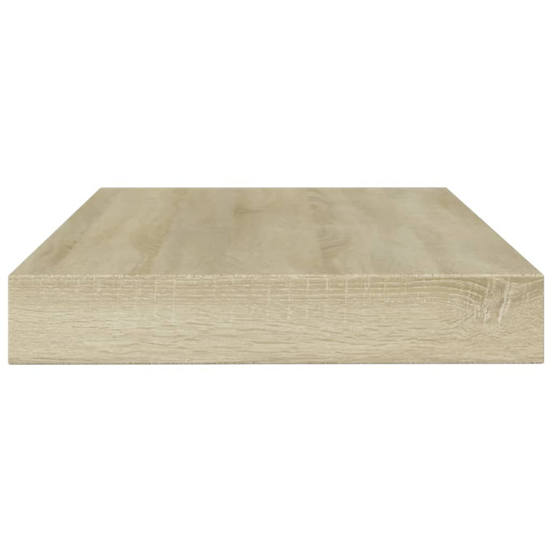Bookshelf Boards 4 pcs Sonoma Oak 39.4"x3.9"x0.6" Chipboard
