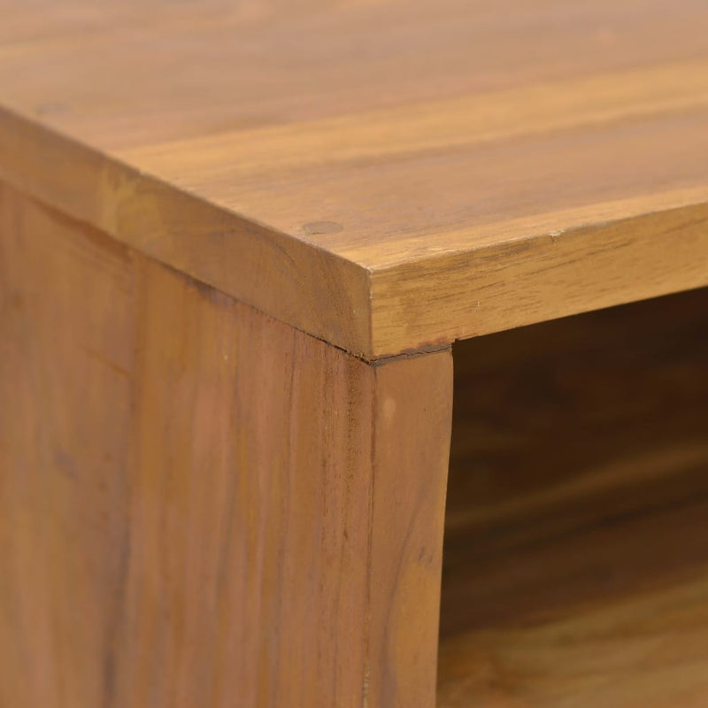 Bedside Cabinet 15.7"x11.8"x17.7" Solid Teak Wood