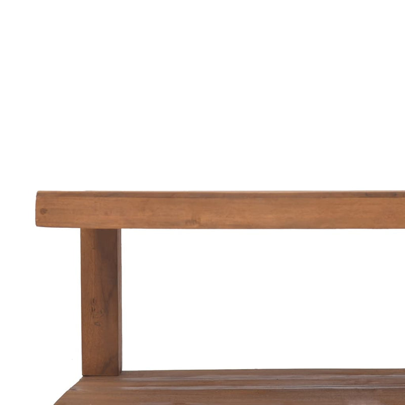 Coffee Table 35.4"x19.7"x13.8" Solid Teak Wood