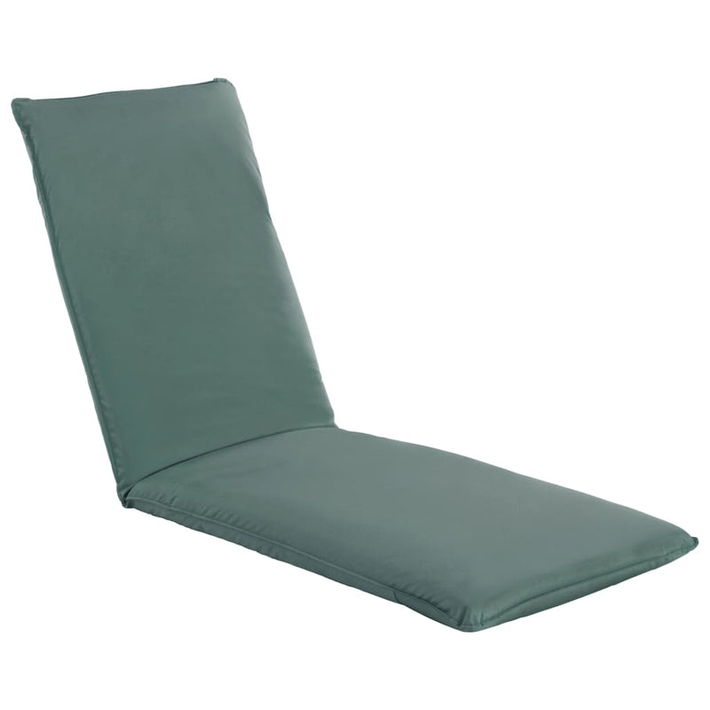 Foldable Sunlounger Oxford Fabric Gray