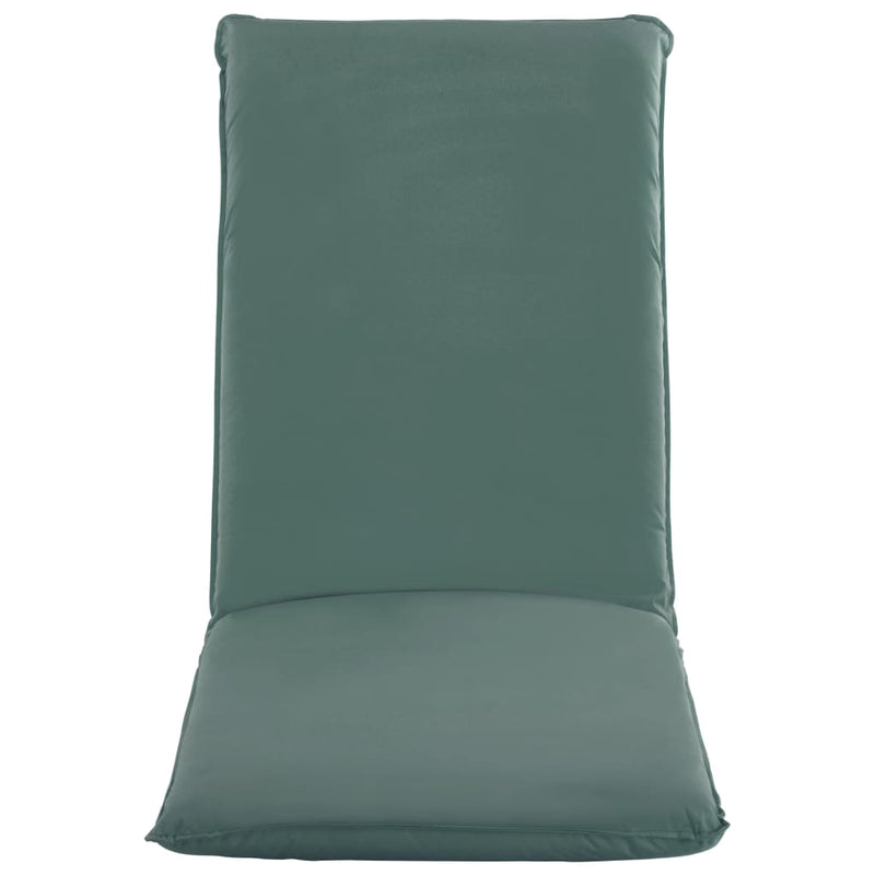 Foldable Sunlounger Oxford Fabric Gray