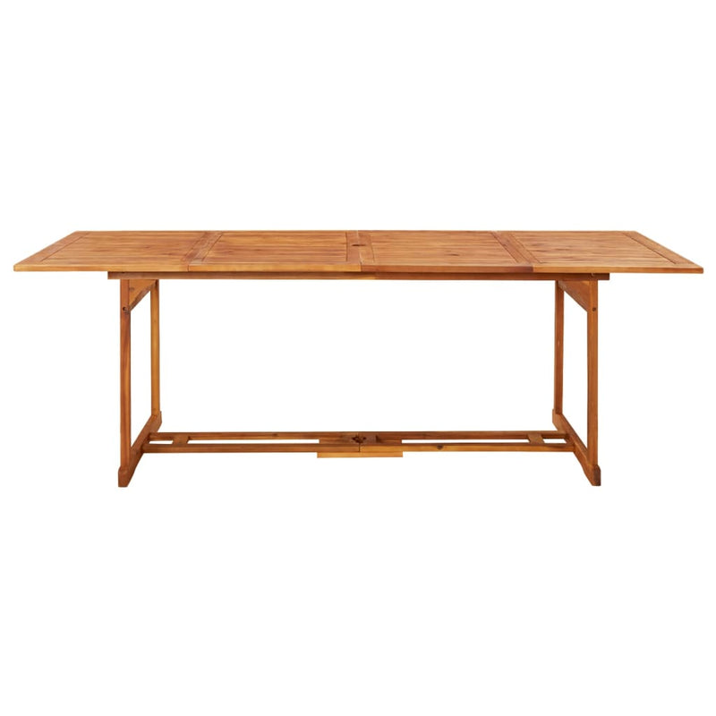 Patio Dining Table 86.6"x35.4"x29.5" Solid Acacia Wood