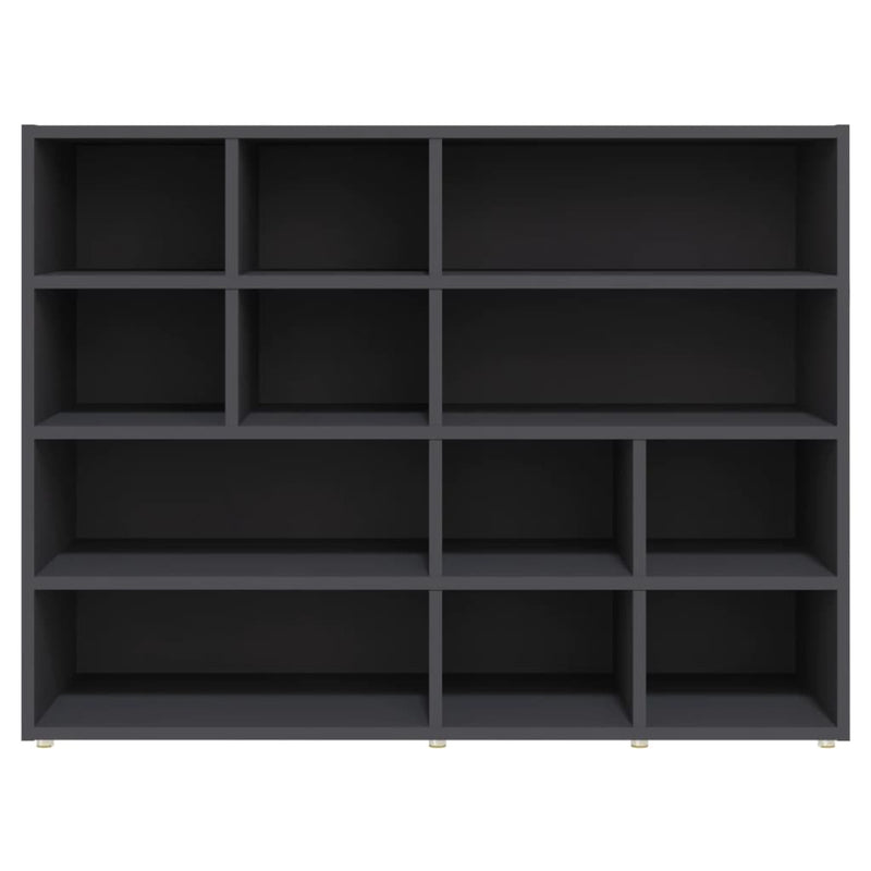 Side Cabinet Gray 38.2"x12.6"x28.3" Chipboard