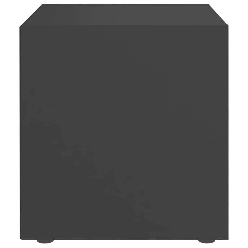 TV Cabinet Gray 14.6"x13.8"x14.6" Chipboard