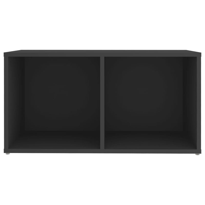TV Cabinet Gray 28.3"x13.8"x14.4" Chipboard