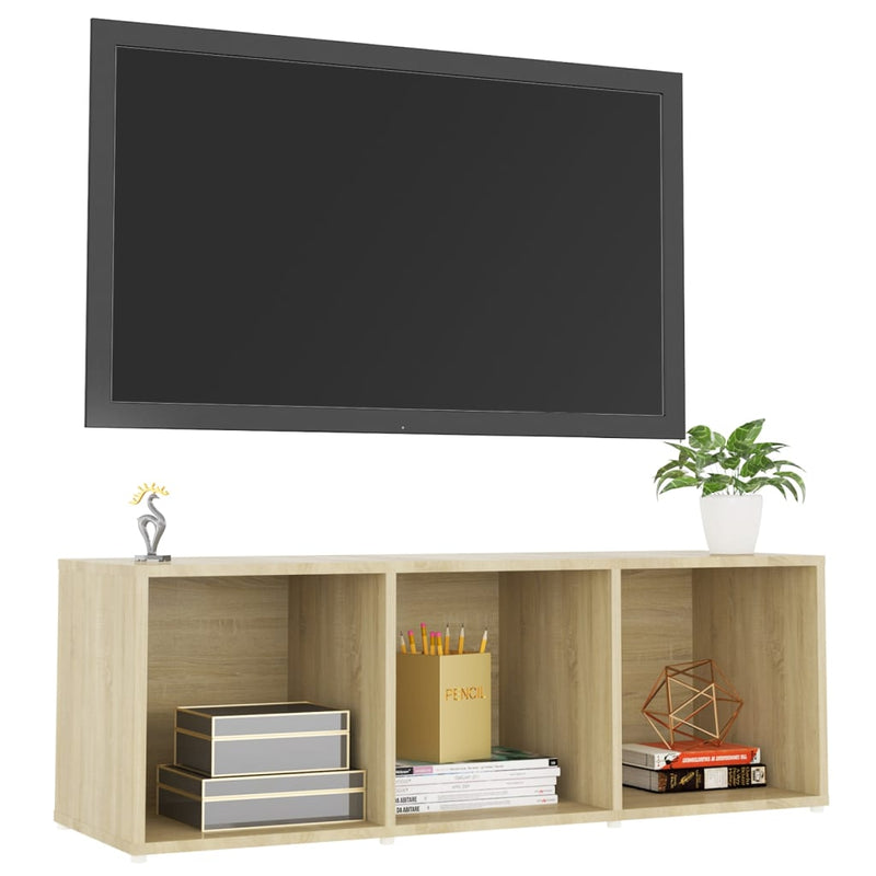 TV Cabinet Sonoma Oak 42.1"x13.8"x14.6" Chipboard