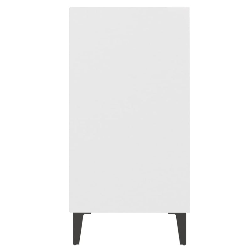 Sideboard White 22.4"x14"x28" Chipboard