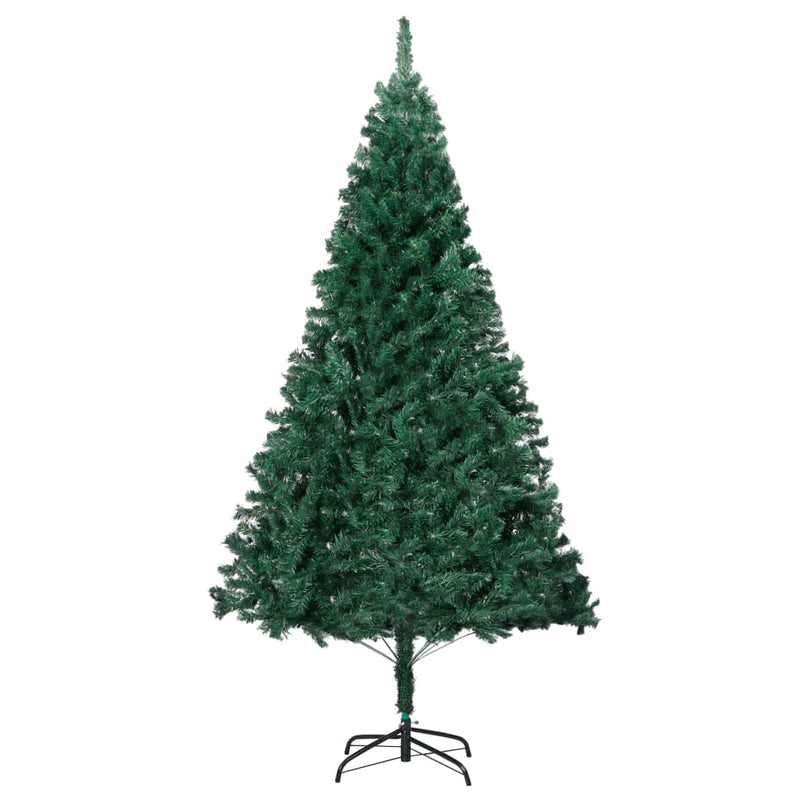 Artificial Christmas Tree with Thick Branches Green 47.2" PVC