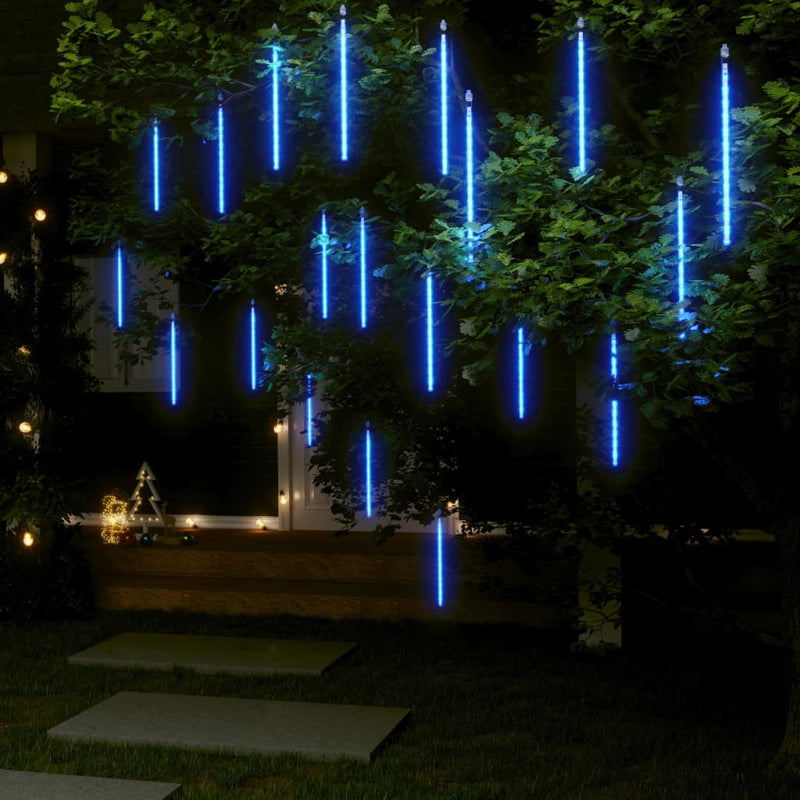 Meteor Lights 20 pcs 11.8" Blue 480 LEDs Indoor Outdoor