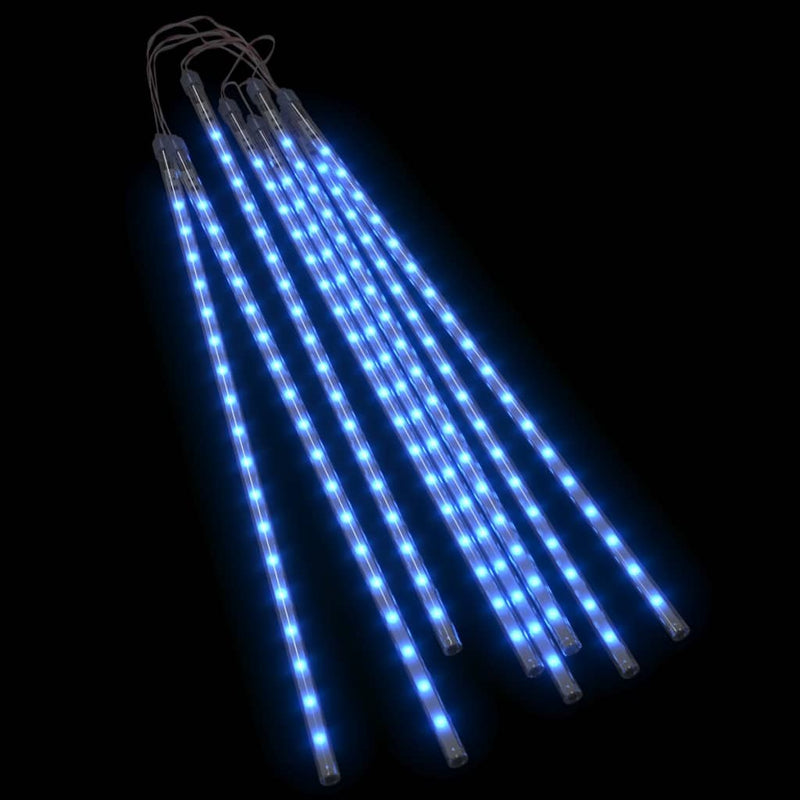 Meteor Lights 8 pcs 19.7" Blue 288 LEDs Indoor Outdoor