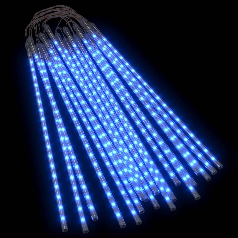 Meteor Lights 20 pcs 19.7" Blue 720 LEDs Indoor Outdoor