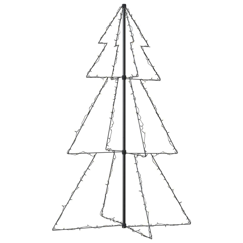 Christmas Cone Tree 200 LEDs Indoor and Outdoor 38.6"x59.1"