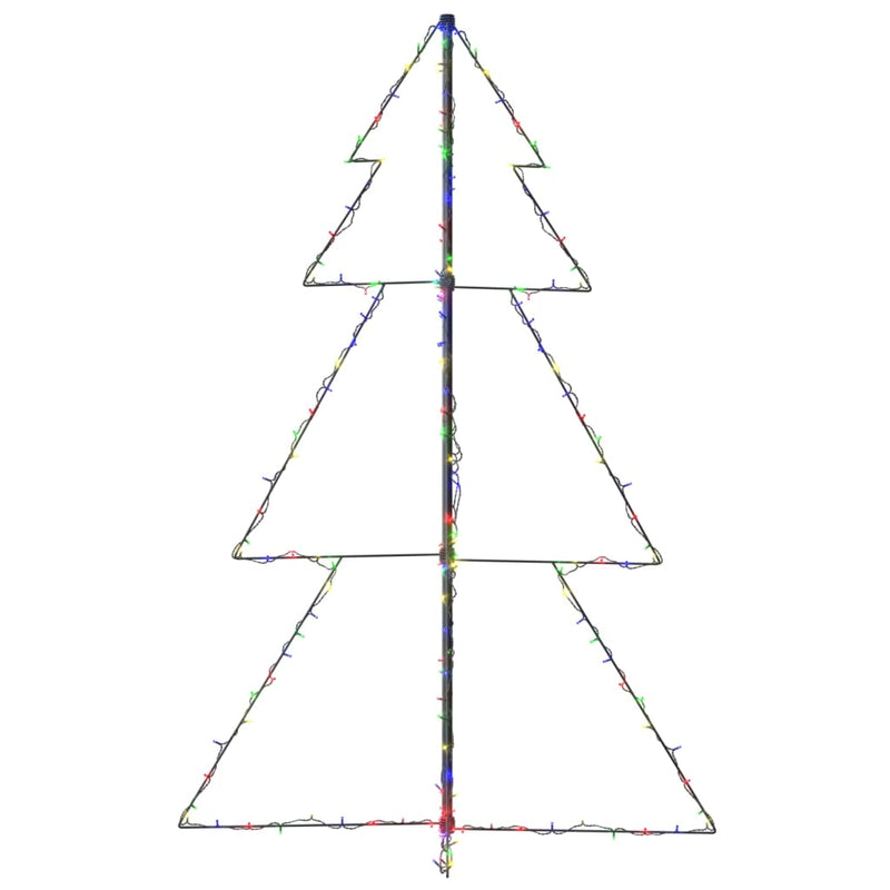 Christmas Cone Tree 200 LEDs Indoor and Outdoor 38.6"x59.1"