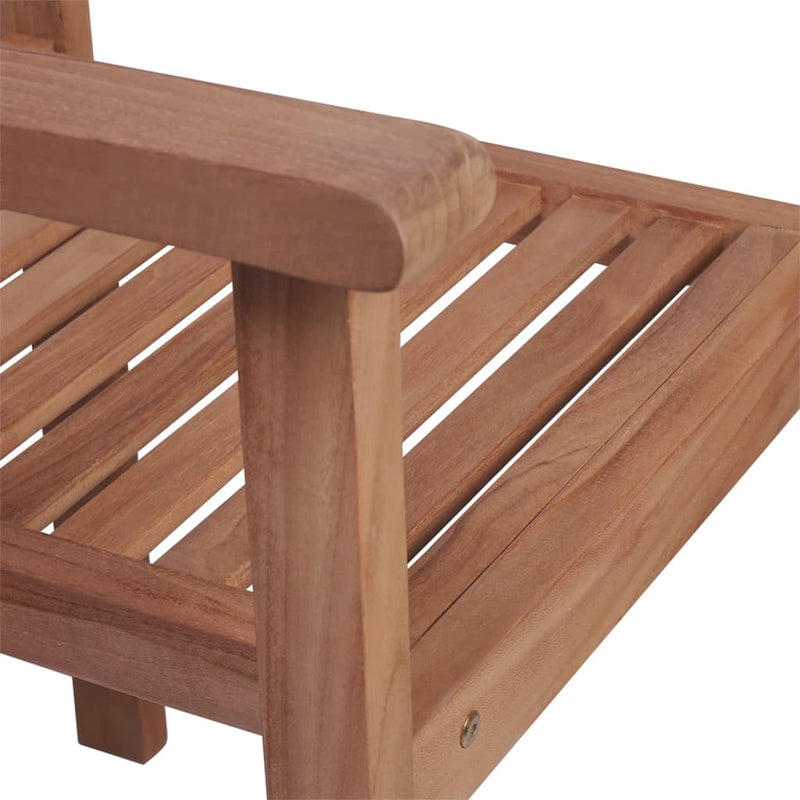 Stackable Patio Chairs 8 pcs Solid Teak Wood