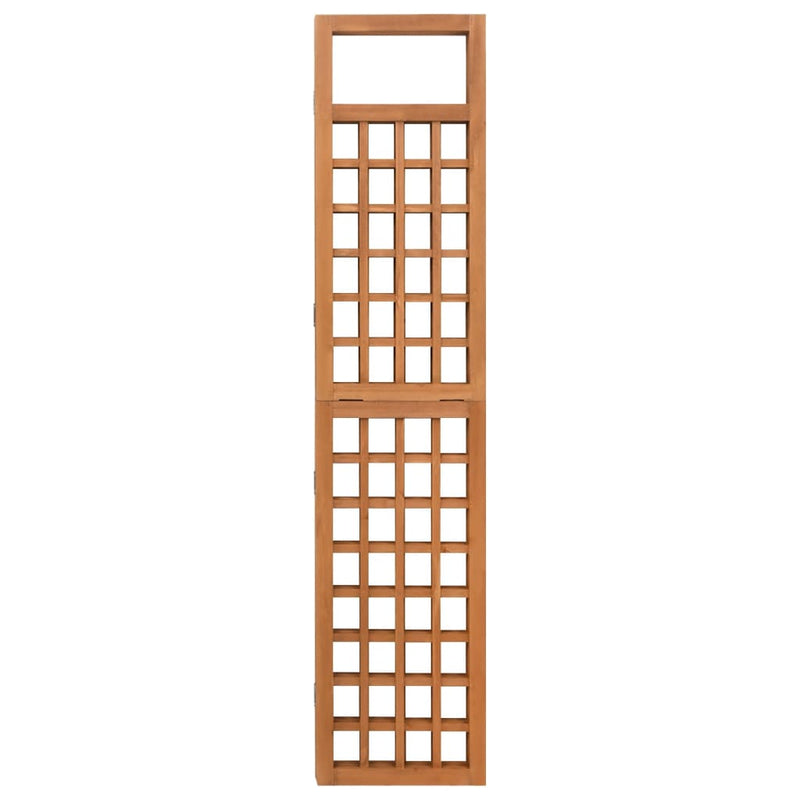 3-Panel Room Divider/Trellis Solid Fir Wood 47.6"x71.1"