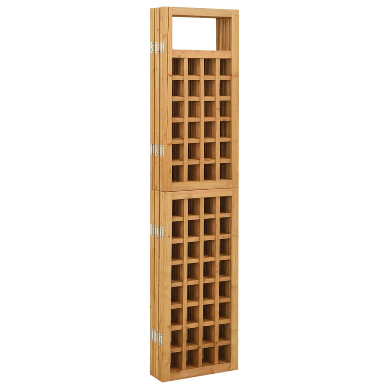 6-Panel Room Divider/Trellis Solid Fir Wood 95.5"x70.9"