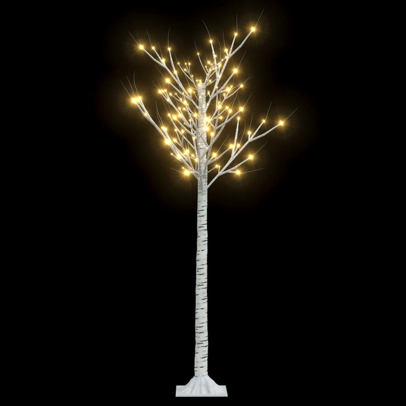 Christmas Tree 156 LEDs 4.9' Warm White Willow Indoor Outdoor