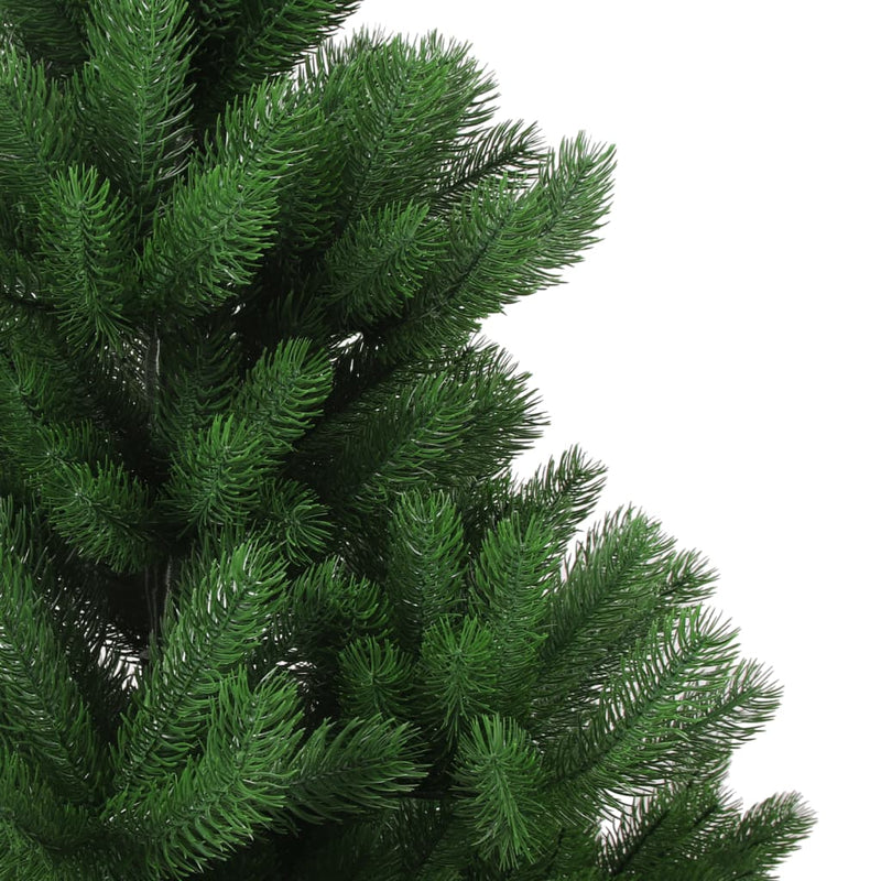 Nordmann Fir Artificial Christmas Tree with LEDs Green 82.7"