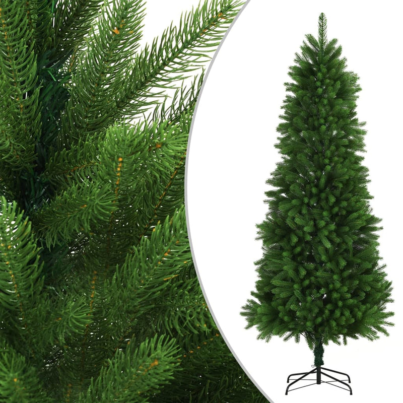 Artificial Christmas Tree with LEDs&Ball Set 94.5" Green