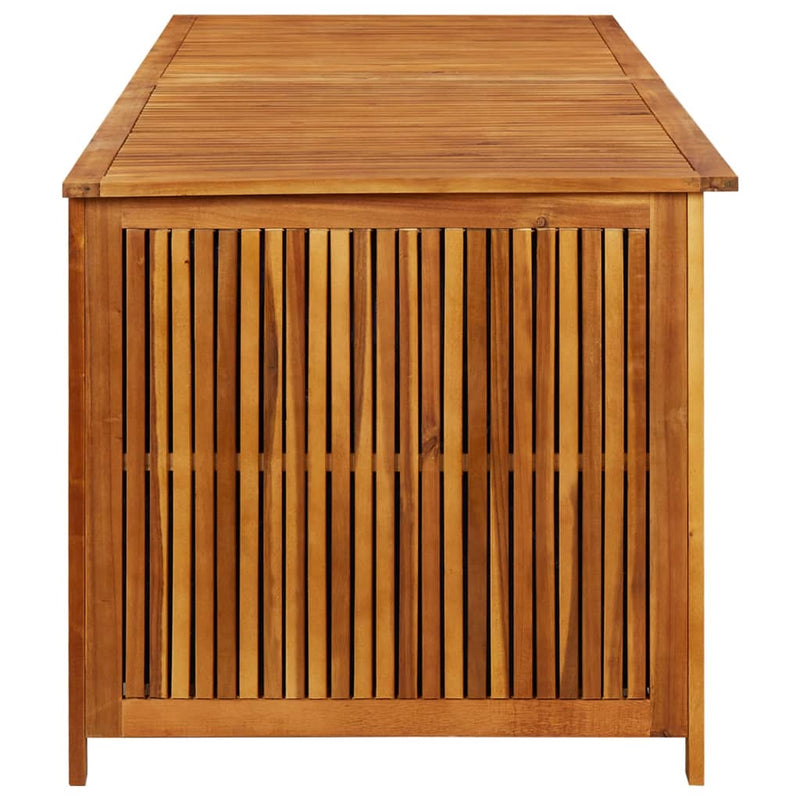 Patio Storage Box 78.7"x31.4"x29.5" Solid Acacia Wood