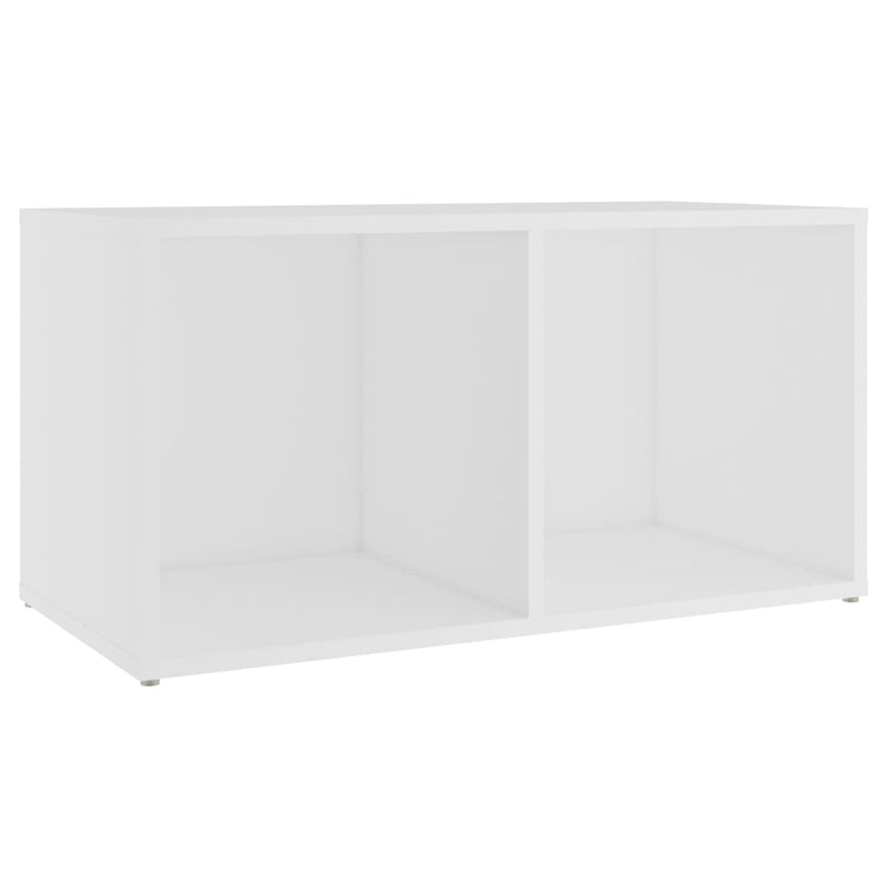 TV Cabinets 2 pcs White 28.3"x13.8"x14.4" Chipboard