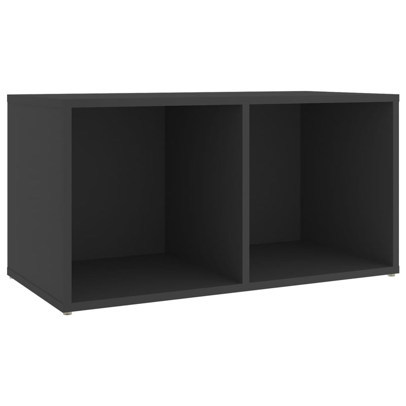 5 Piece TV Cabinet Set Gray Chipboard